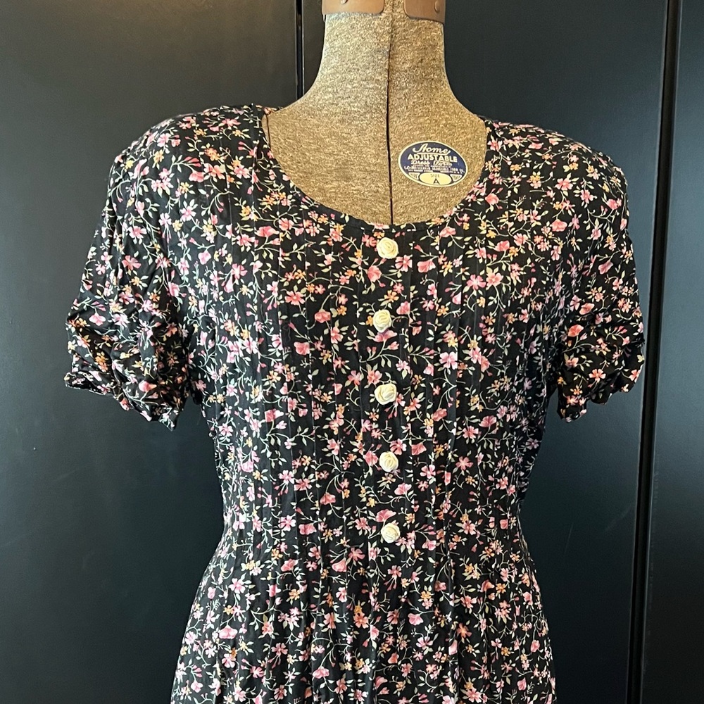 Vintage Chiasso Floral Long Dress size 16